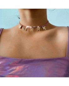 Choker-Pink Gold - Divat...