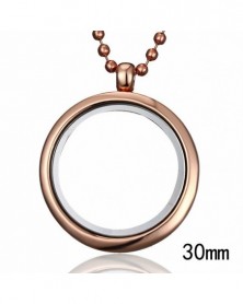 30 mm-es Locket-Rose Gold -...